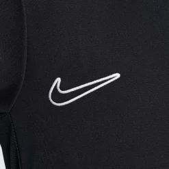 Academy Voetbaltrainingstop met Dri-FIT, lange mouwen en korte rits voor kids