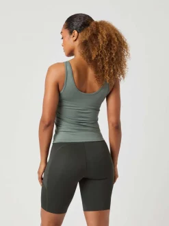 Ace Deep V Neck Tank Top