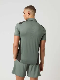 Ace Mesh Panel Polo Shirt