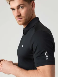 Ace Mesh Panel Polo Shirt