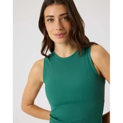 ace pocket ribbed tank top