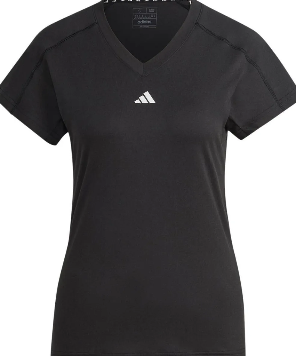 AEROREADY Train Essentials Minimal Branding V-hals T-shirt