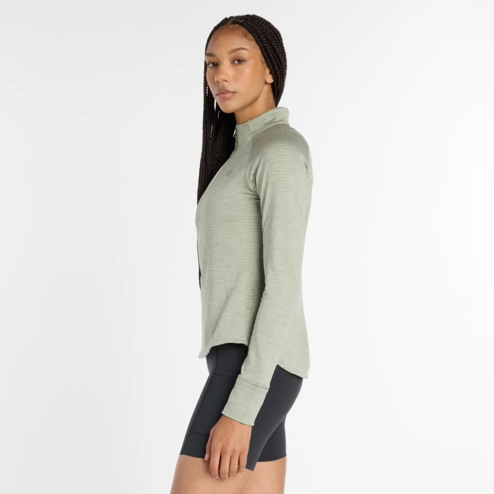 Athletics Heat Grid Half Zip longsleeve