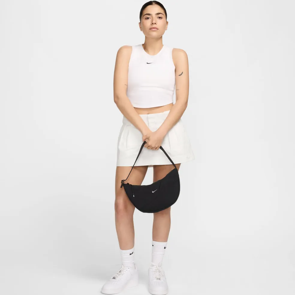 Aura Crescent Crossbody tas