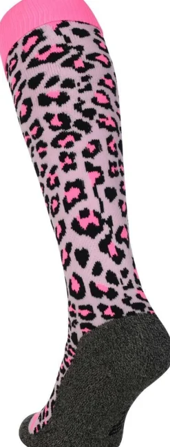 Bc8450b Socks Cheetah Soft Pink
