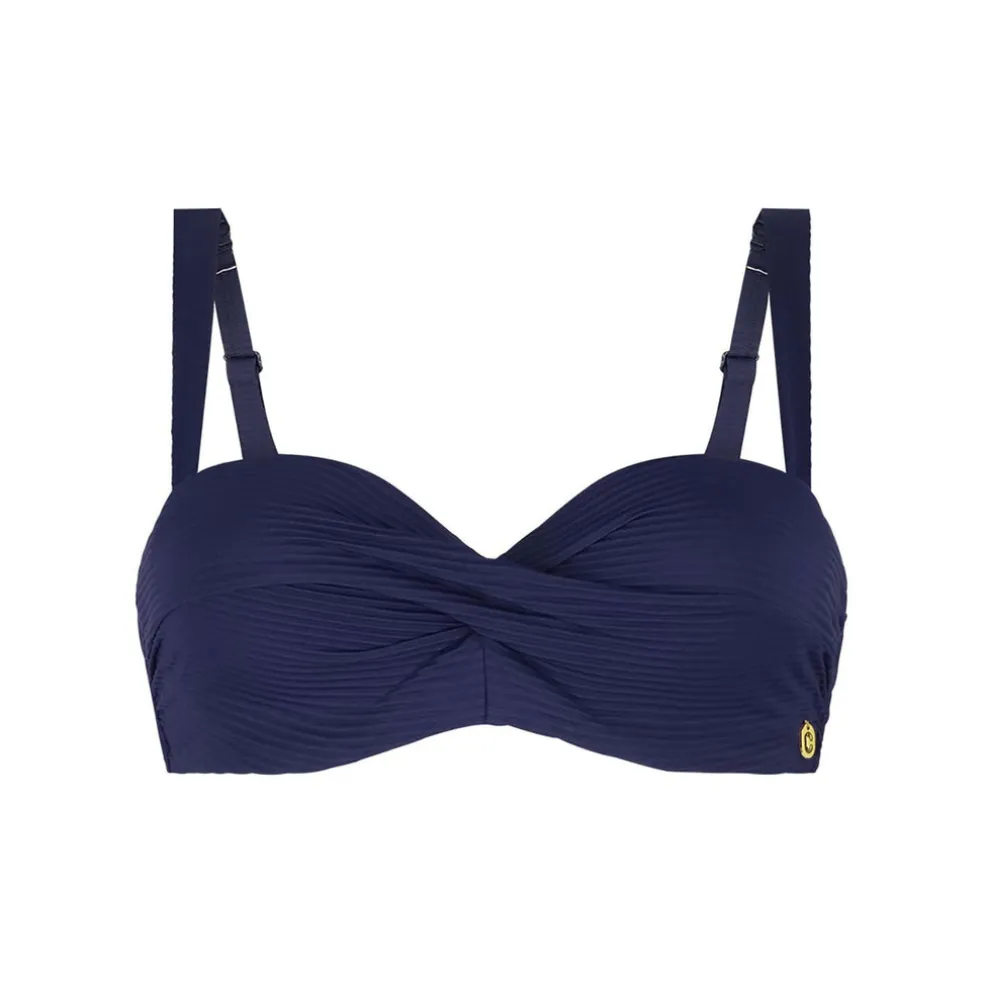 bikini top twisted padded wired
