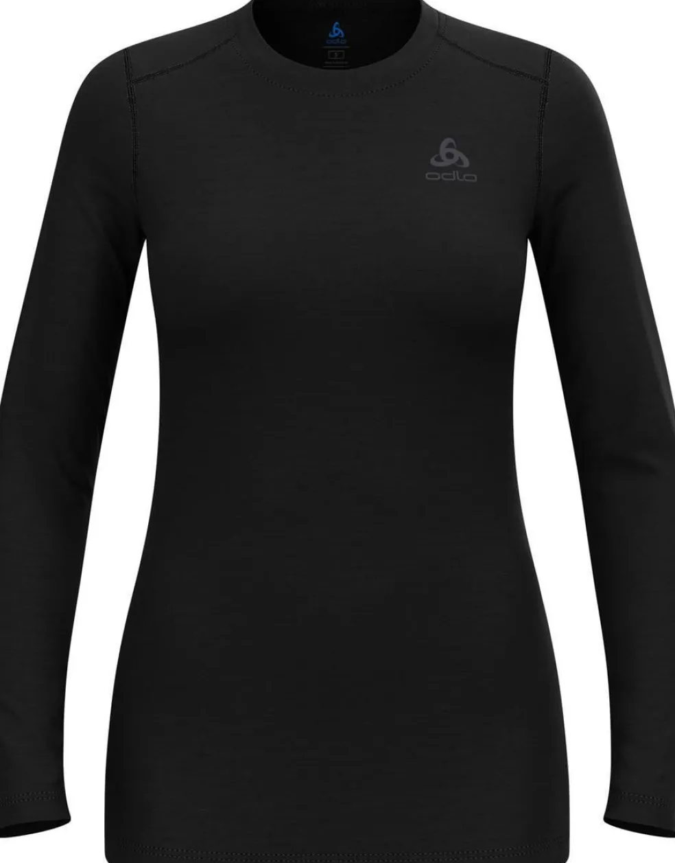 bl top crew neck l/s merino 160