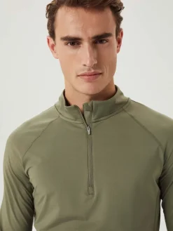 Borg Half Zip longsleeve