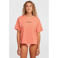 Boxy Back Print T-shirt strand