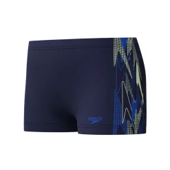 BOYS PLASTISOL PLACEMENT AQUASHT NVY/GRN