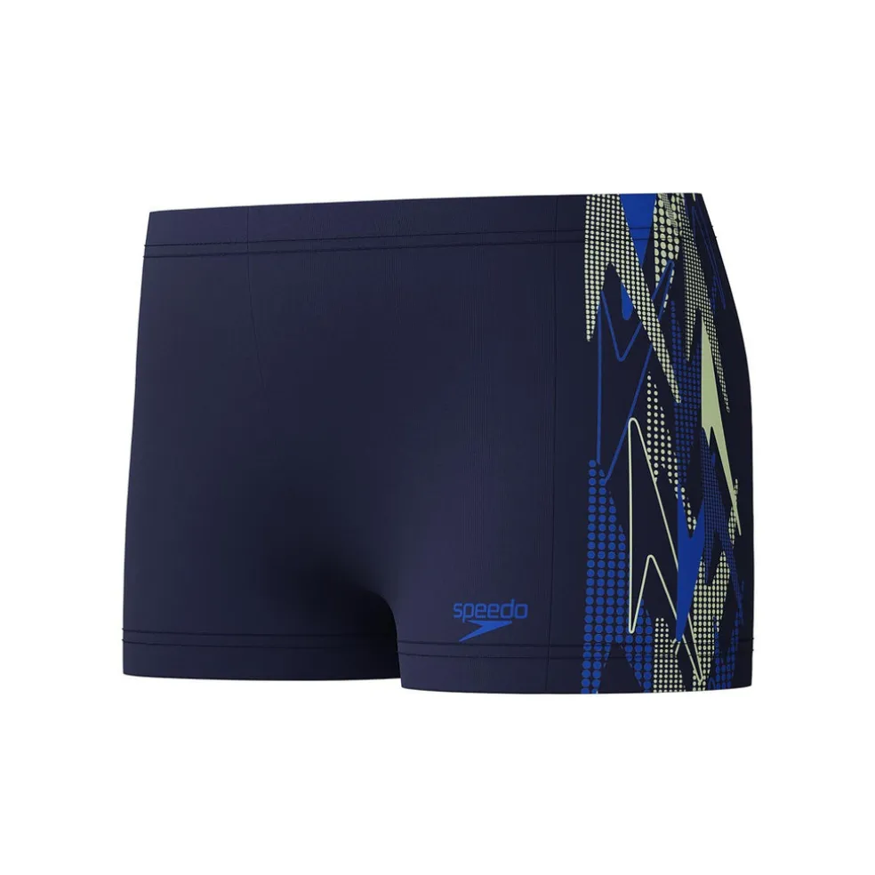 BOYS PLASTISOL PLACEMENT AQUASHT NVY/GRN
