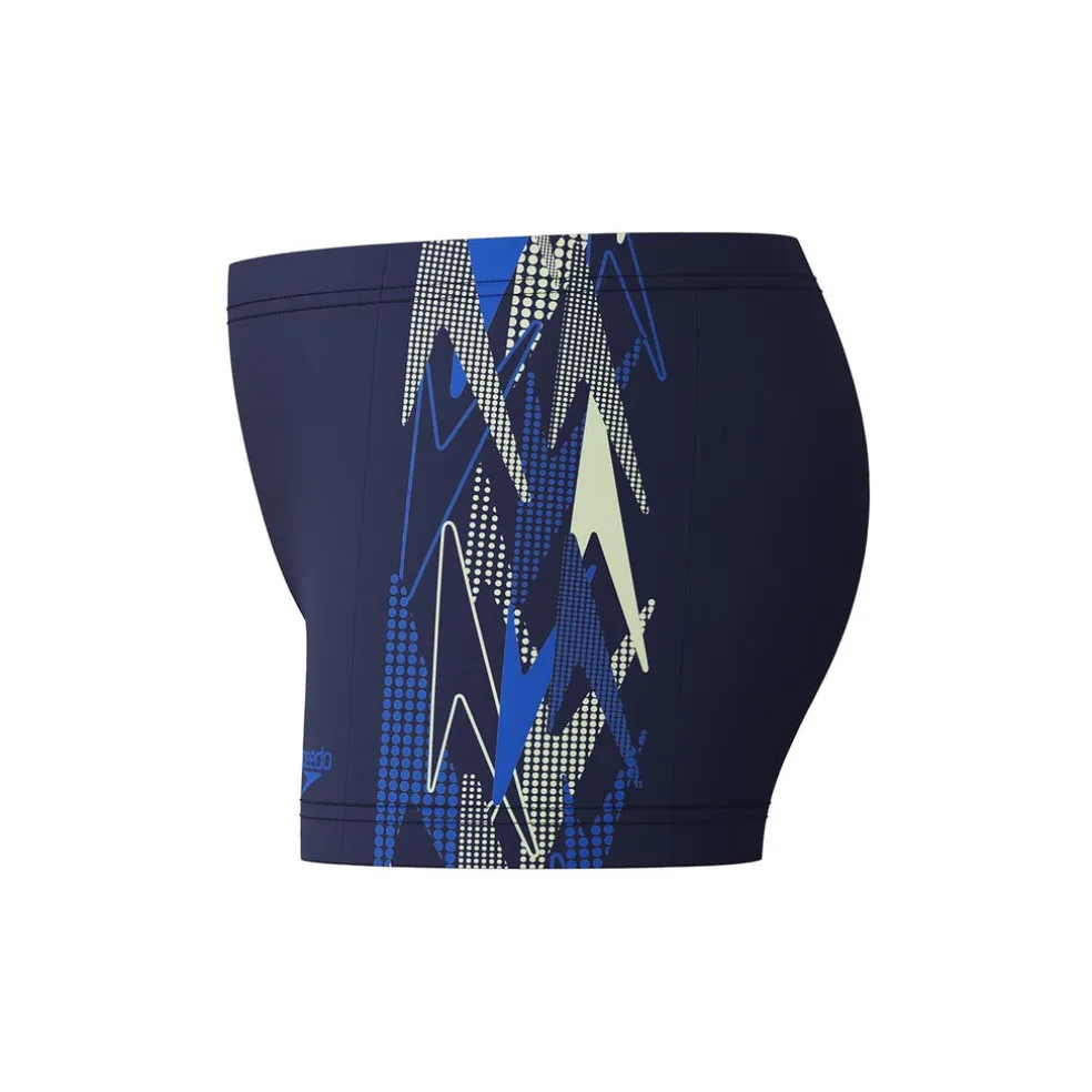BOYS PLASTISOL PLACEMENT AQUASHT NVY/GRN