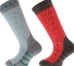 Camo 2-pack skisokken