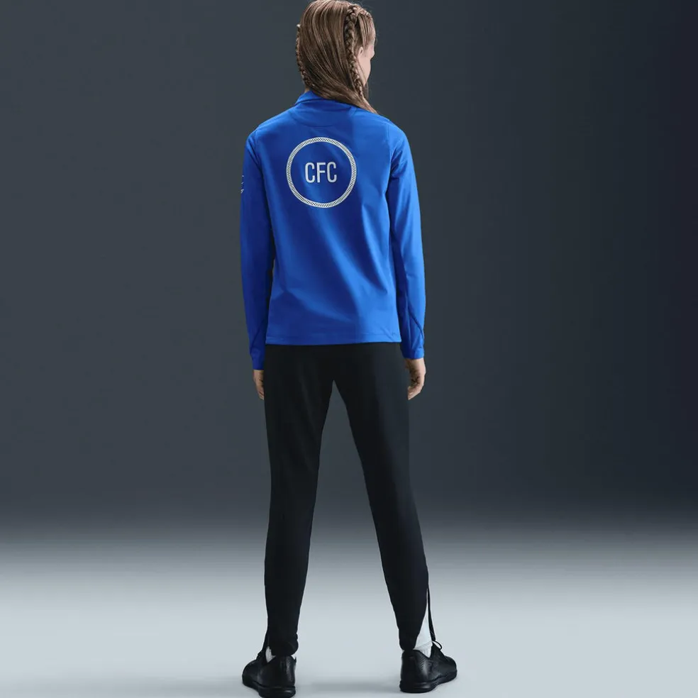 Chelsea FC Strike Third Big Kids' Dri-FIT Total 90 Soccer Knit Drill Top