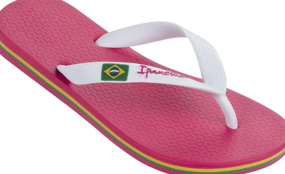 Classic Brasil kids slippers