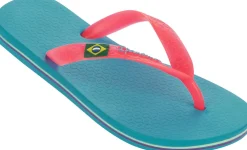 Classic Brasil kids slippers
