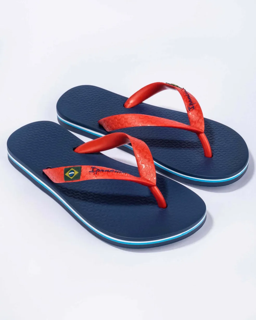 Classic Brasil kids slippers