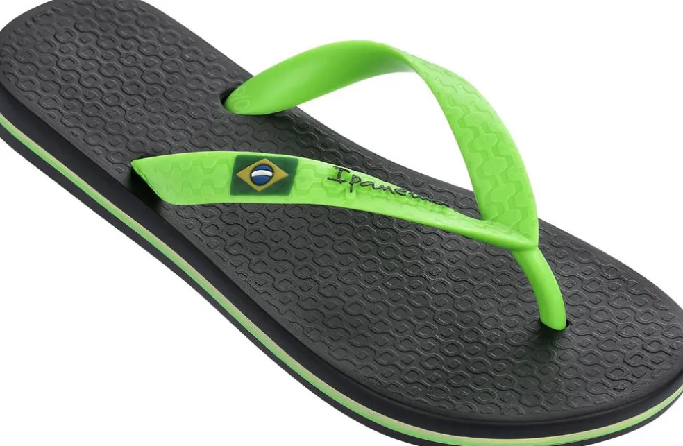 Classic Brasil kids slippers