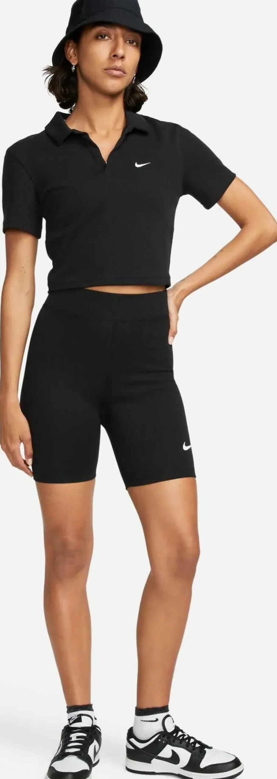 Classic High-Waisted 8" bikershort