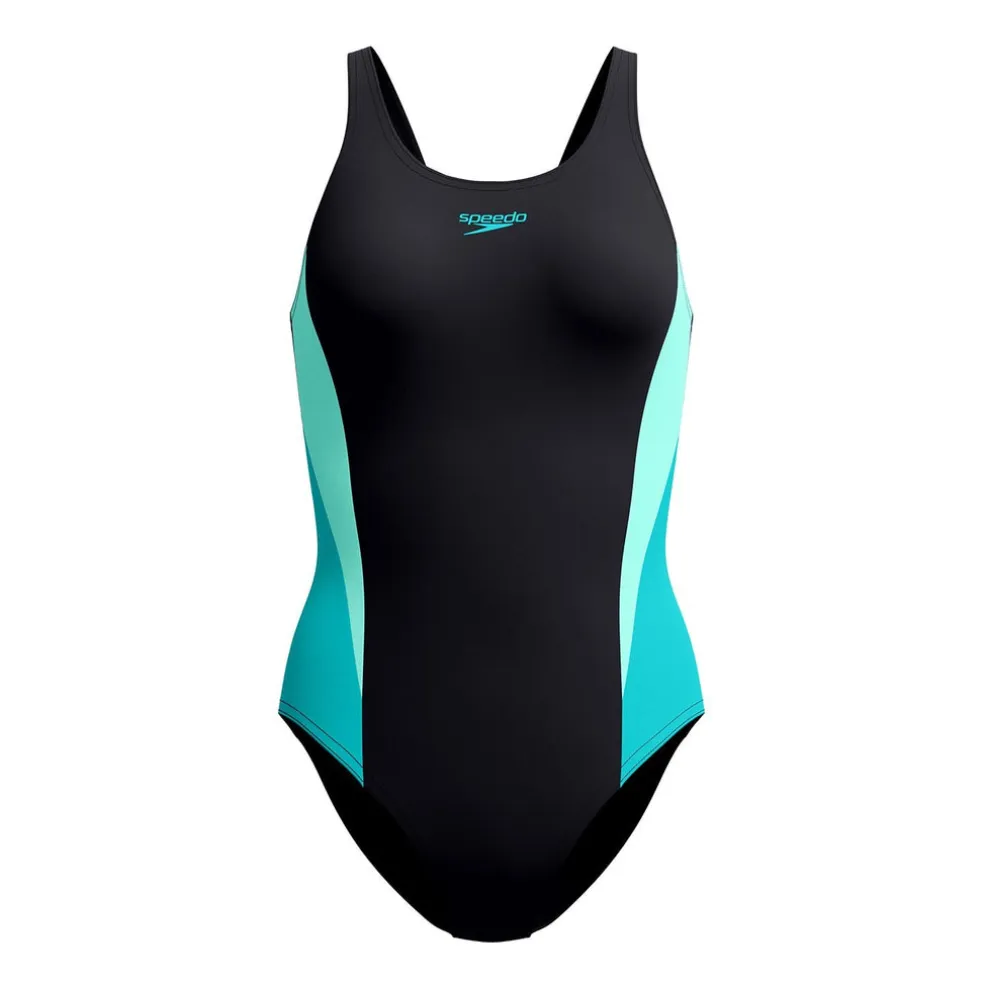 CLBLK SPLICE 2.0 1PC BLK/LTBLU