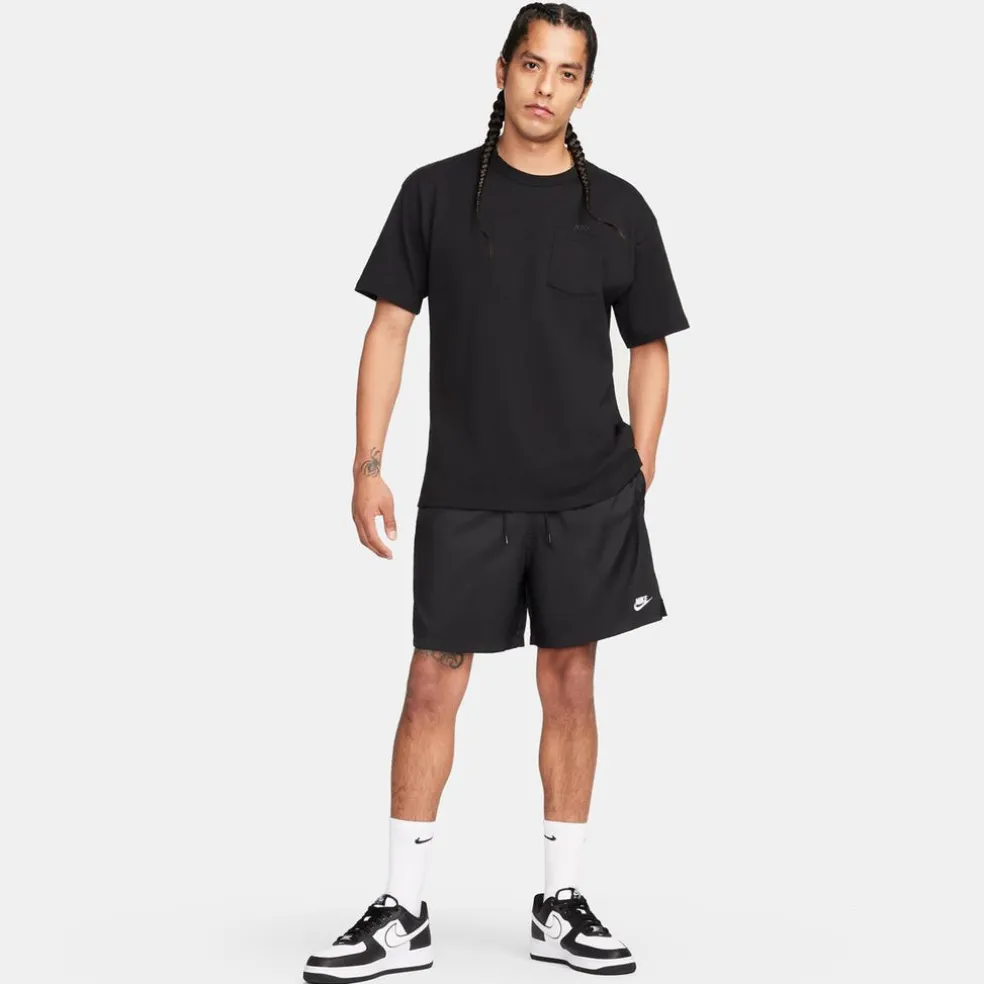club Geweven heren short