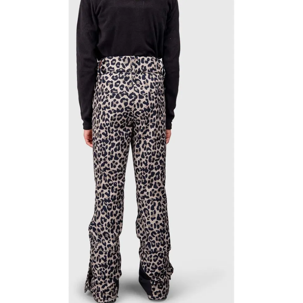 Coldlaky-print Girls Softshell broek