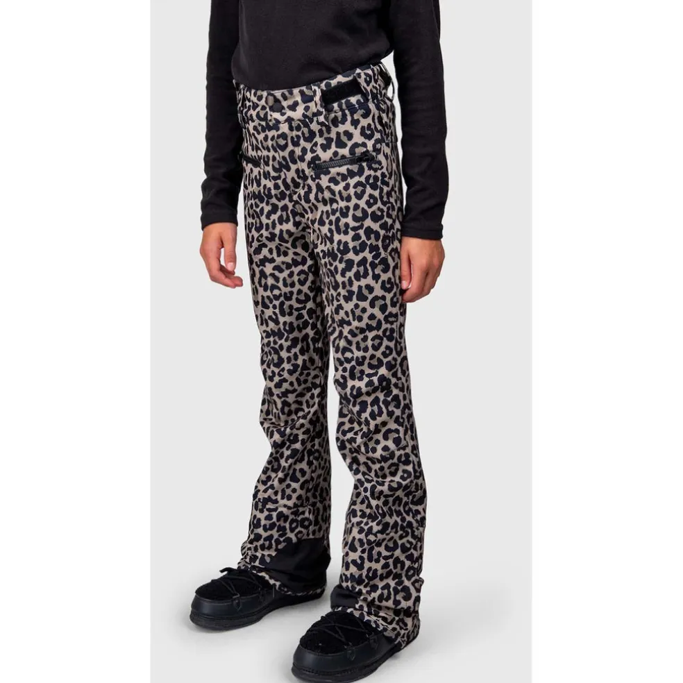 Coldlaky-print Girls Softshell broek