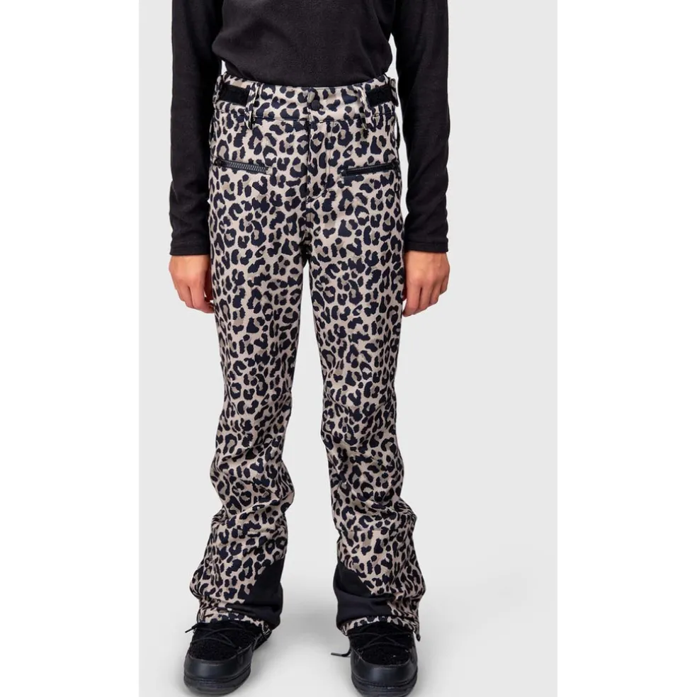Coldlaky-print Girls Softshell broek