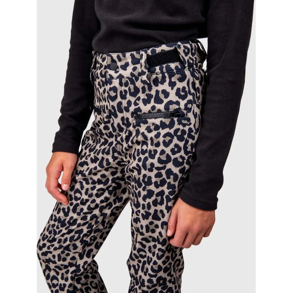 Coldlaky-print Girls Softshell broek