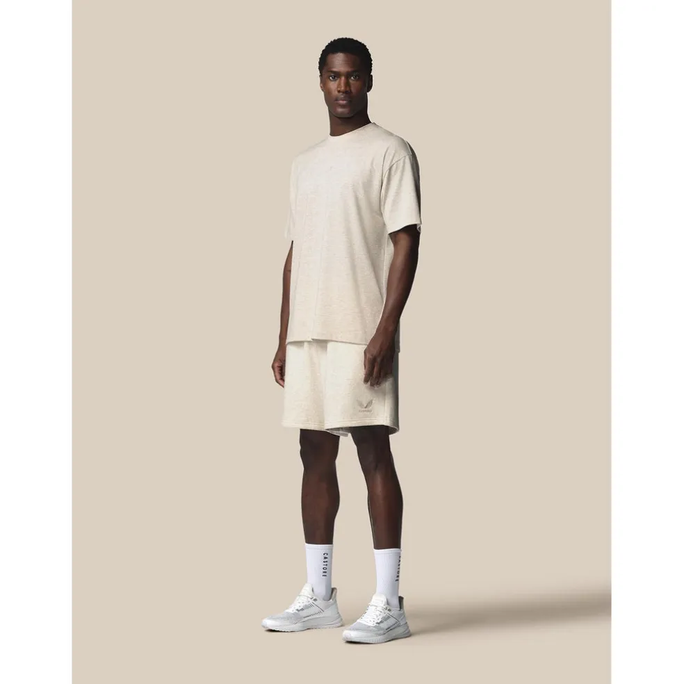 cotton fleece shorts