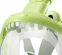 Crocodile green kids snorkelmasker