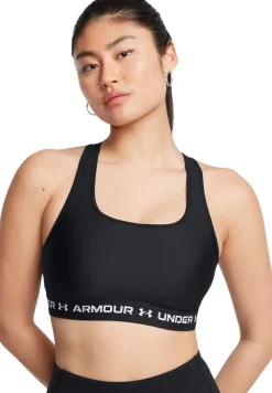 crossback mid bra-blk