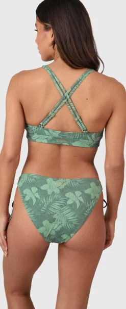 Delphina-leaf Women Bikini Top