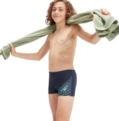 Eco Medley Logo Aqsh kids zwemshort