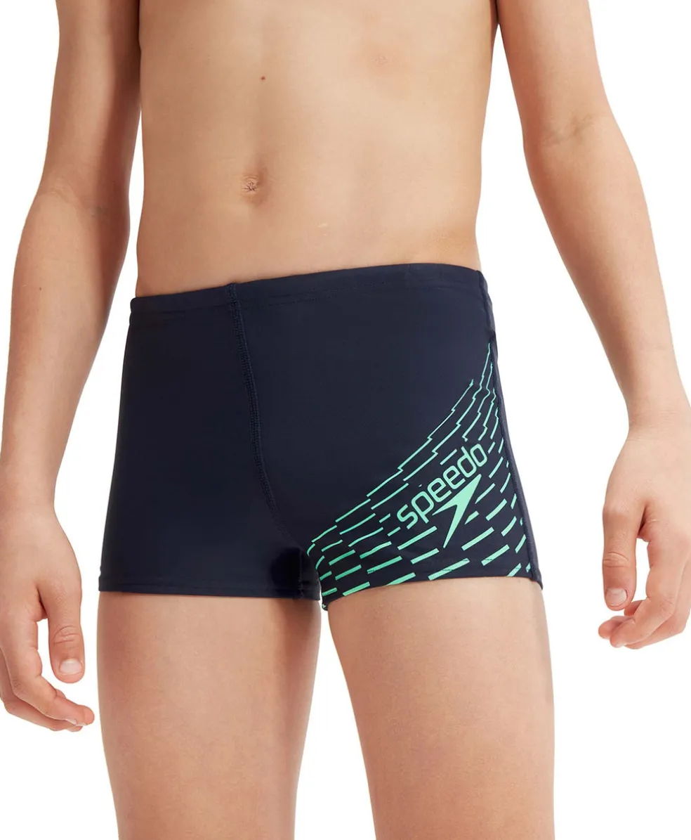 Eco Medley Logo Aqsh kids zwemshort