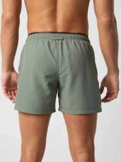 Elastic Swim Shorts