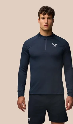 Engineered Knit 1/4 Zip top