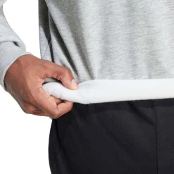Essentials 3-Stripes Fleece Sweatshirt