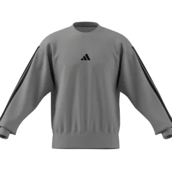 Essentials 3-Stripes Fleece Sweatshirt