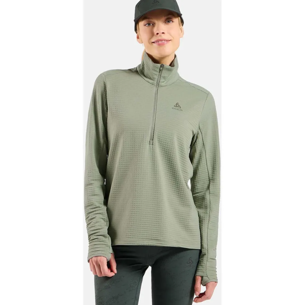essential thermal 1/2 zip midlayer