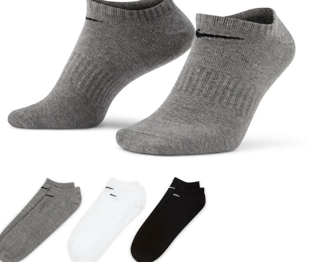 Everyday Lightweight No-Show Trainingssokken (3 paar)