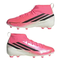 F50 Hyperfast League Mid Kids FG Gras voetbalschoenen
