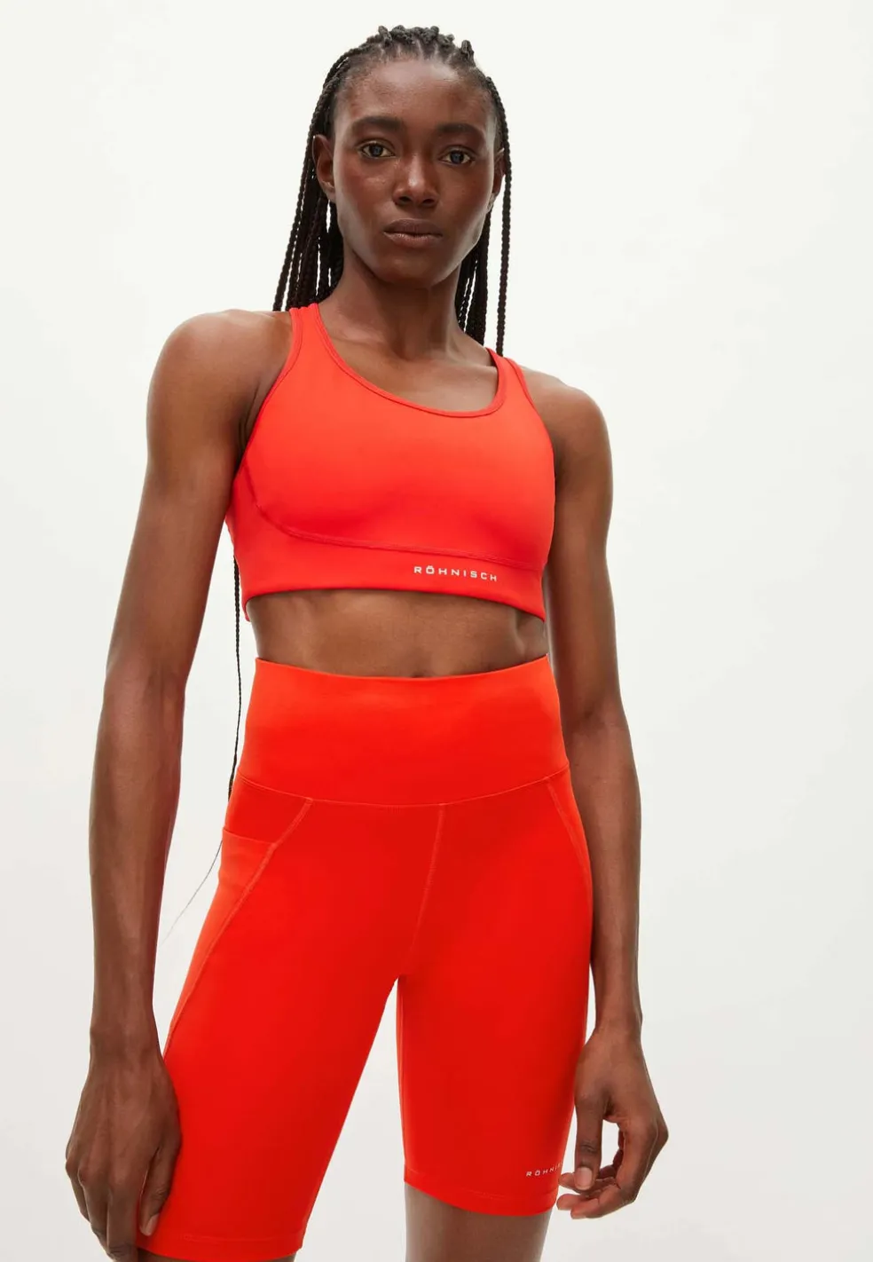 Flattering High Waist wielrenshort