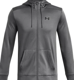 fleece full zip hoodie