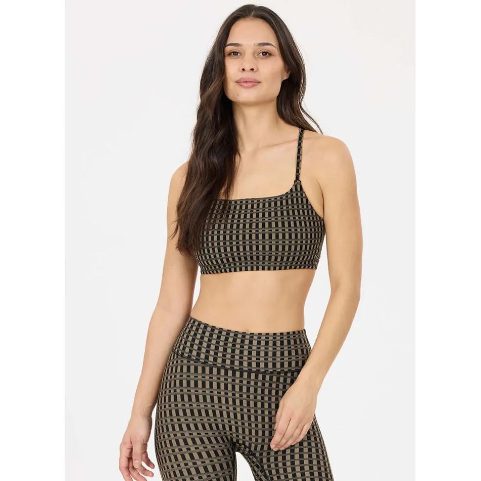 fleurie printed sport bh