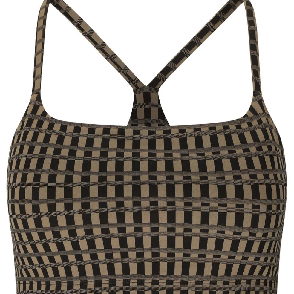 fleurie printed sport bh