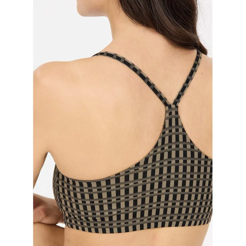 fleurie printed sport bh