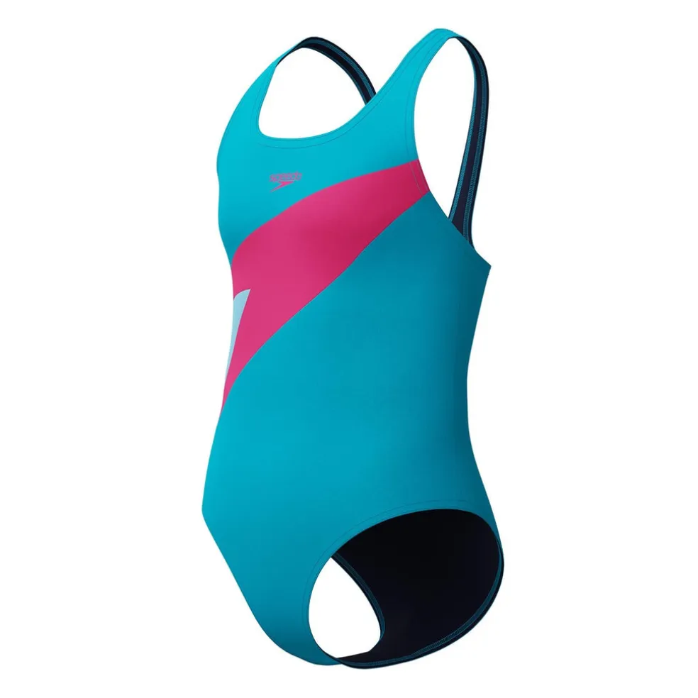 HYPERBOOM BUTTERFLY BACK 1PC LTBLU/DKPNK
