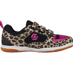 Indoor Velcro Leopard hockeyschoenen