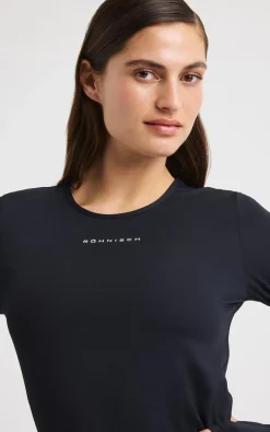 Jacquard Long Sleeve Top
